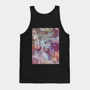 Ocean Song Pink Purple Amethyst Tank Top